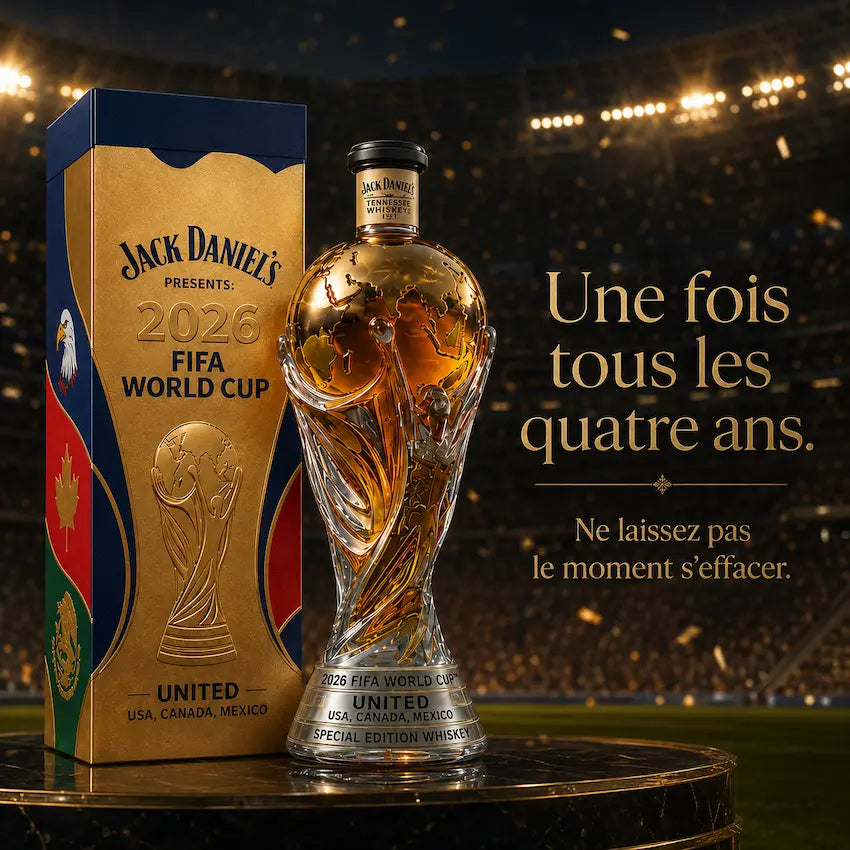 Bouteille de collection - Édition Coupe du Monde 2026